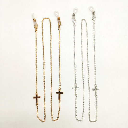 Brillenkette Cross