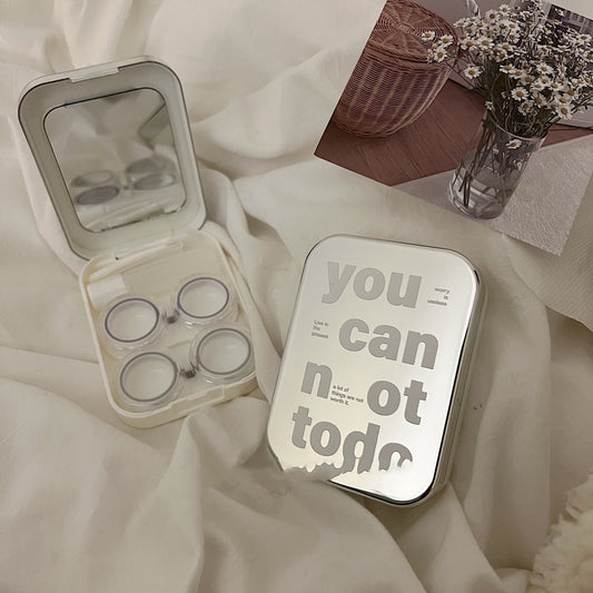 Doppelter Kontaktlinsenbehälter Twin